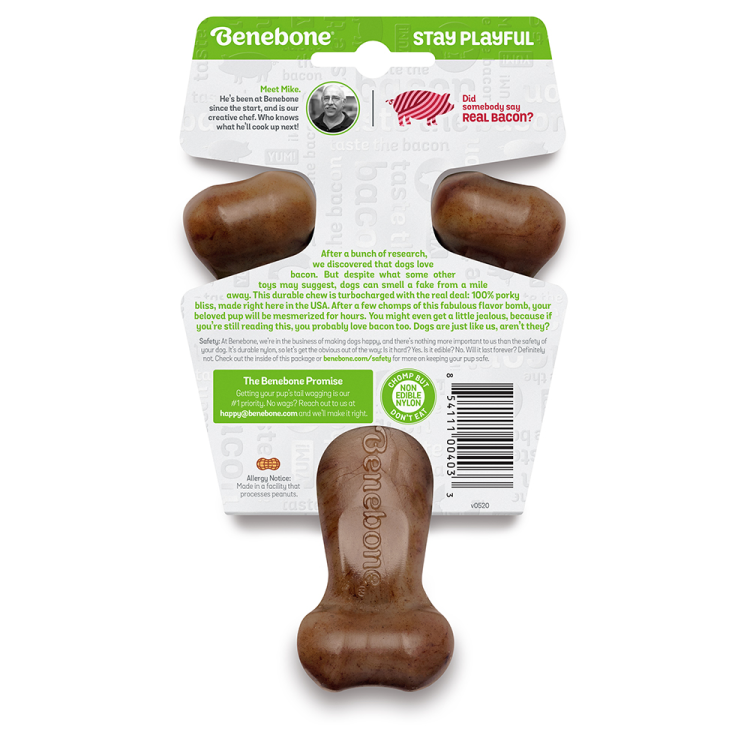 Benebone Wishbone Bacon Small