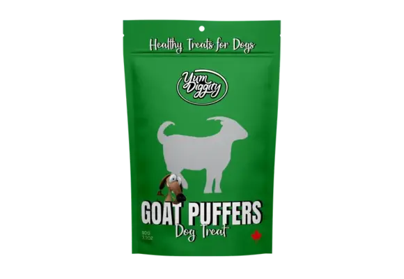 Yum Diggity  Goat "Puffers" Lung Cubes 200g