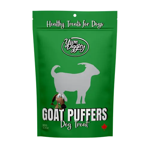 Yum Diggity Goat "Puffers" Lung Cubes 200g