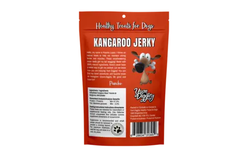 Yum Diggity  Kangaroo  Jerky Strips 100g