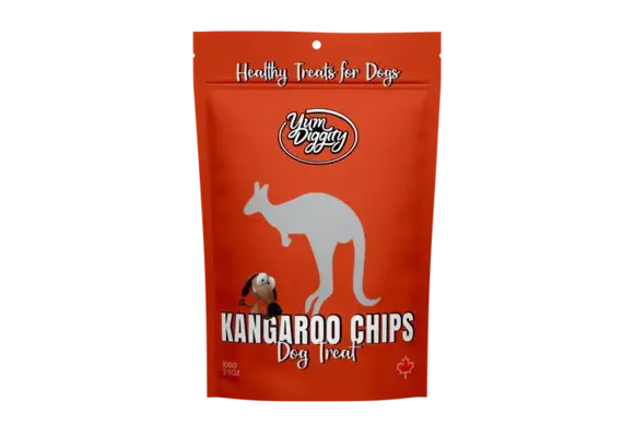 Yum Diggity  Kangaroo Jerky Chips 100g
