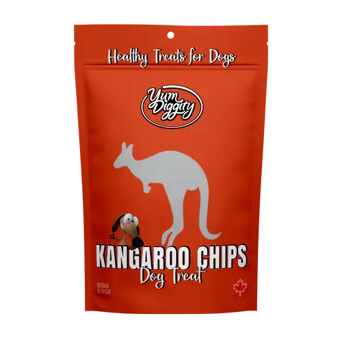 Yum Diggity  Kangaroo Jerky Chips 100g