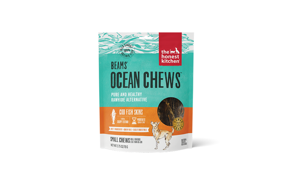Honest Kitchen Beams Ocean Chews Fish Skins 2.75oz