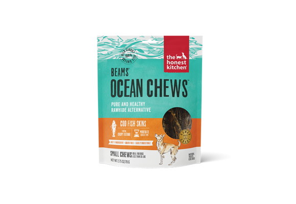 Honest Kitchen Beams Ocean Chews Fish Skins 2.75oz