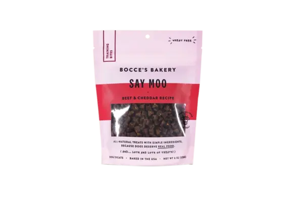 Bocce's Bakery Say Moo Training Bites 6oz