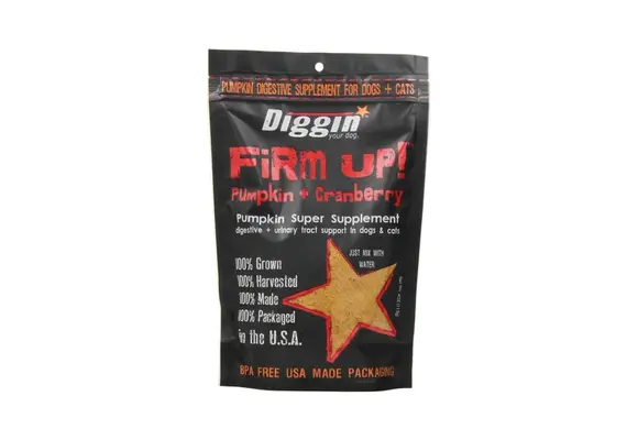 Diggin Dog Firm Up! Pumpkin & Cranberry Super Sup. 4oz
