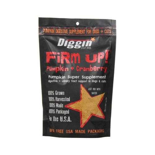 Diggin Dog Firm Up! Pumpkin & Cranberry Super Sup. 4oz