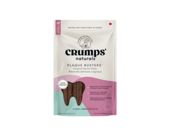 Crumps' Naturals Dog Plaque Busters Original 7" 10 pk
