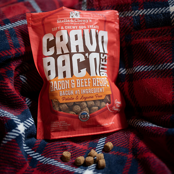 Stella & Chewys Crav'n Bac'n Bites Bacon & Beef 8.25oz