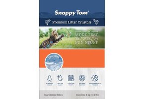 Snappy Tom Crystal Natural Blue Litter Unscented 8 kg