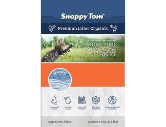 Snappy Tom Crystal Natural Blue Litter Unscented 8 kg