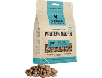 Vital Essentials FD Mix-In Beef Topper Mini Nibs 6OZ