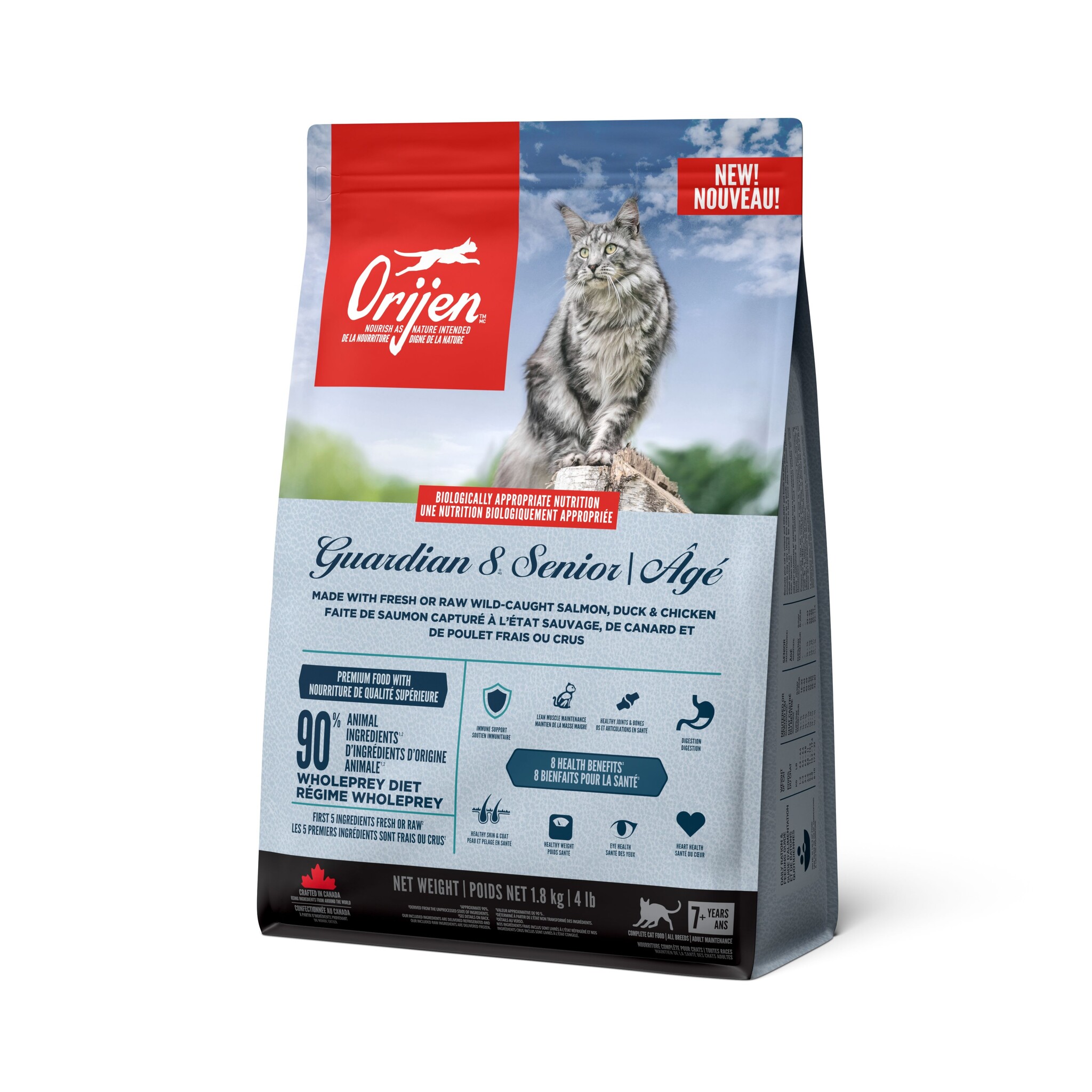 Orijen Guardian 8 Senior Cat 1.8kg