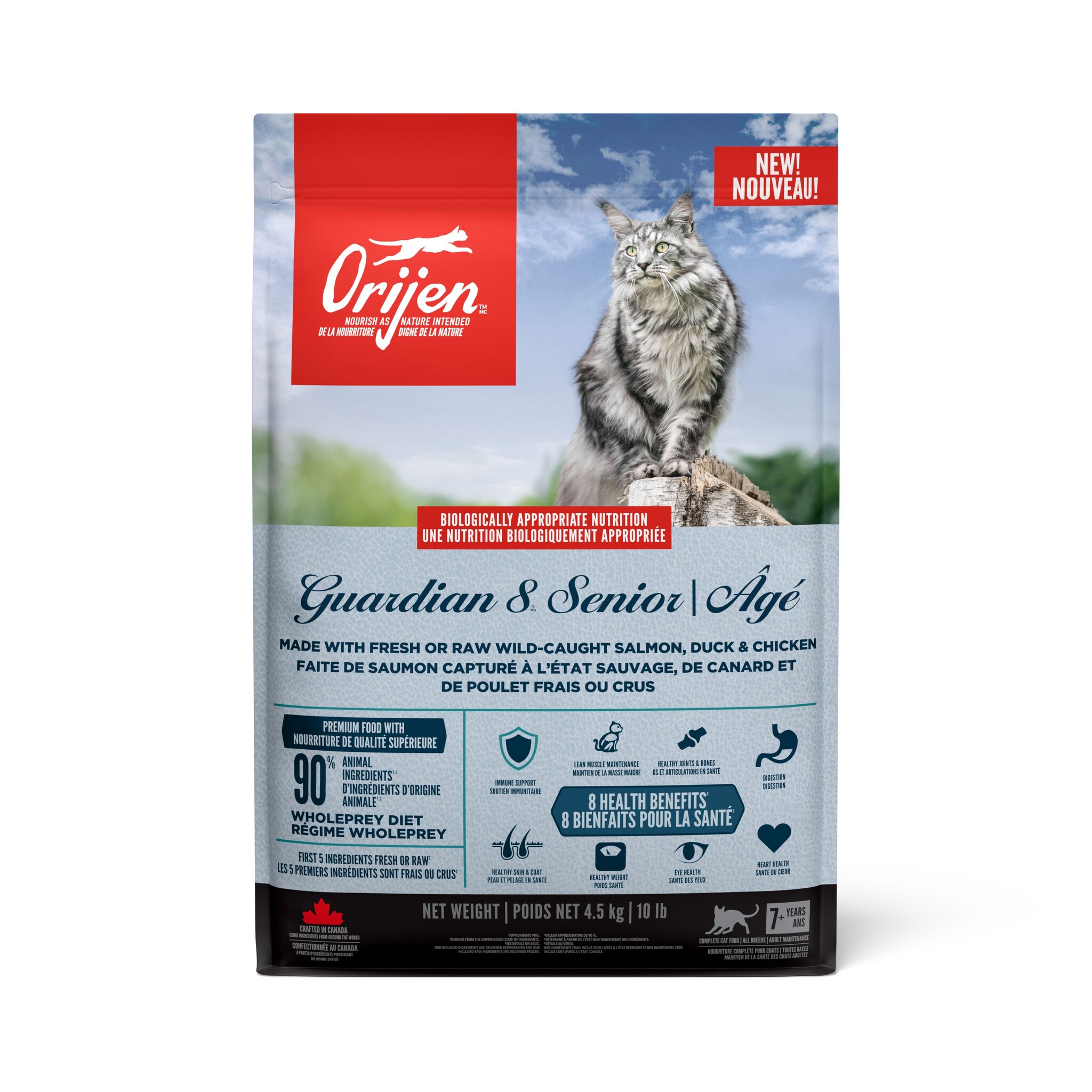 Orijen Guardian 8 Senior Cat 4.5kg