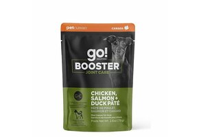 Go! Booster Joint Care Chicken, Salmon + Duck Pate 2.8oz Dog