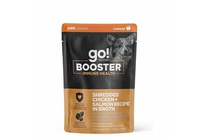 Go! Booster Immune Chicken + Salmon Shredded Dog 2.8oz