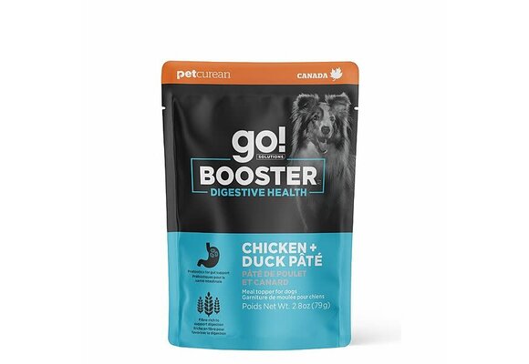 GO! Booster Digestive Health Chicken + Duck Pate 2.8oz Dog