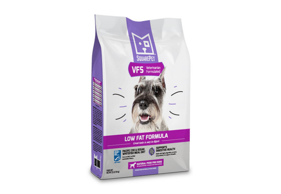 Square Pet VFS Dog Low Fat Cod & Whitefish 10kg