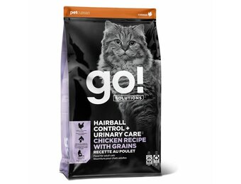 GO! Hairball & Urinary Chicken with Grains 12Lb