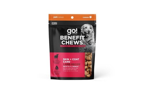 GO! Benefit Chews Skin+Coat Care Lamb 6oz