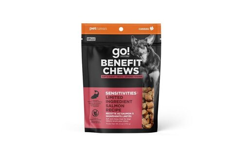 GO! Benefit Chews Sensitivities LID Salmon 6oz