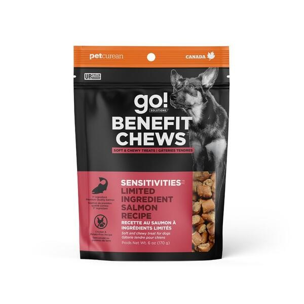 GO! Benefit Chews Sensitivities LID Salmon 6oz