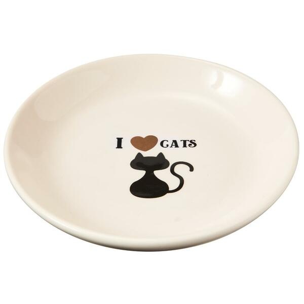I Love Cats Saucer 5"  Cat