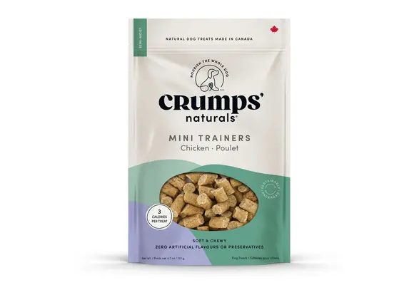 Crumps Mini Trainers Semi Moist Chicken Dog 119 g