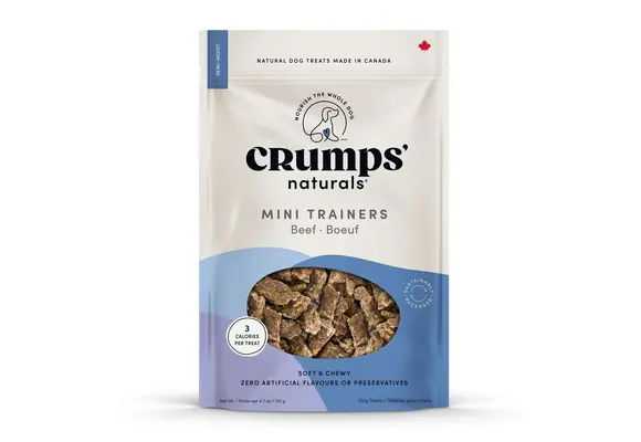 Crumps Mini Trainers Semi Moist Beef Dog 119 g