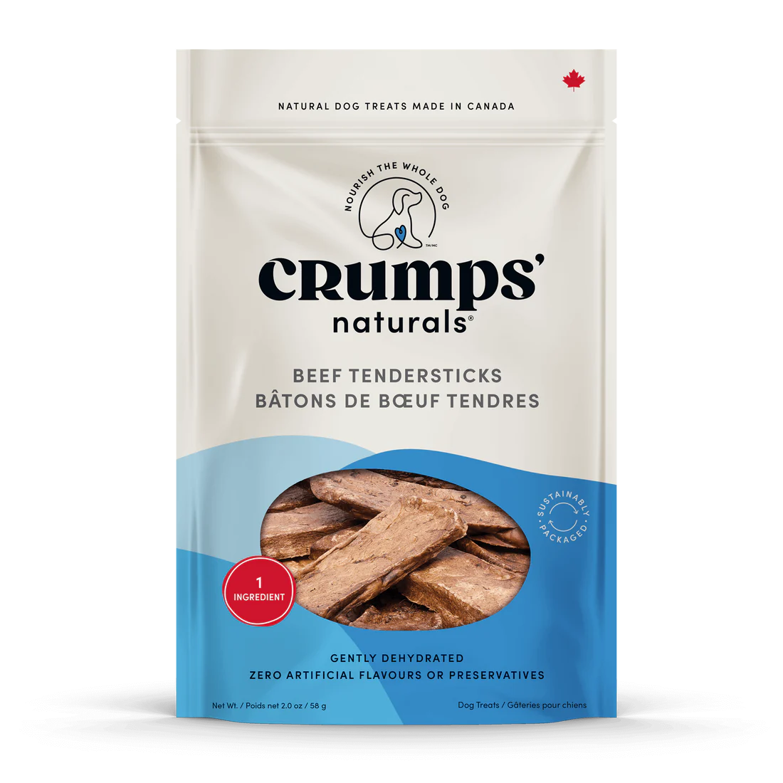 Crumps Beef Tendersticks Dog 54 g