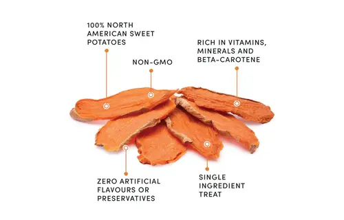 Crumps Sweet Potato Chews Dog 160 g