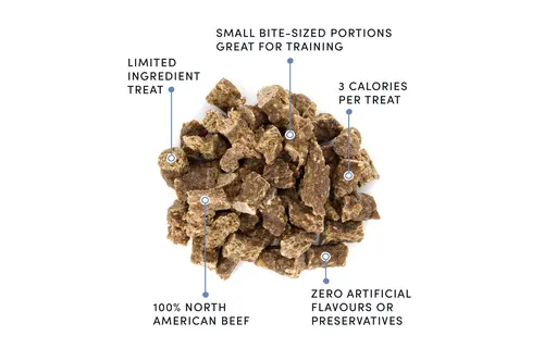 Crumps Mini Trainers Semi-moist Beef Dog 300 g