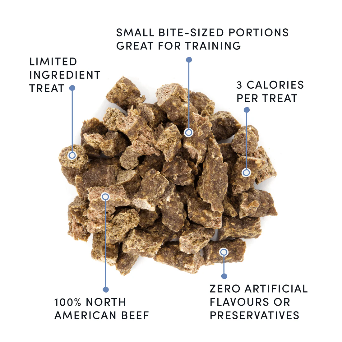 Crumps Mini Trainers Semi-moist Beef Dog 300 g