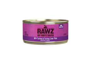 RAWZ Cat 96% Turkey/Turkey Liver Pate 5.5oz