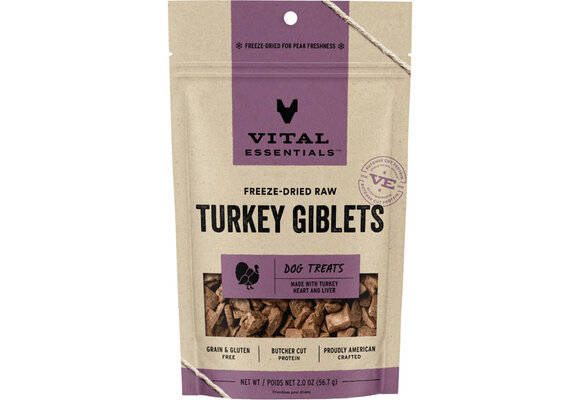 Vital Essentials FD Turkey Giblets 2oz