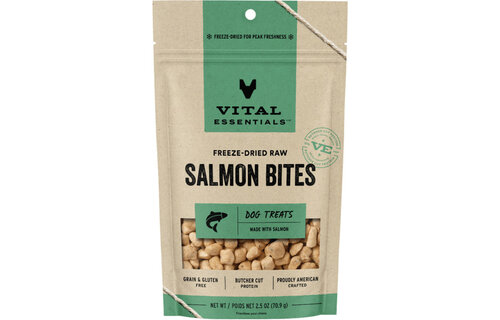 Vital Essentials FD Salmon Bites 2.5oz