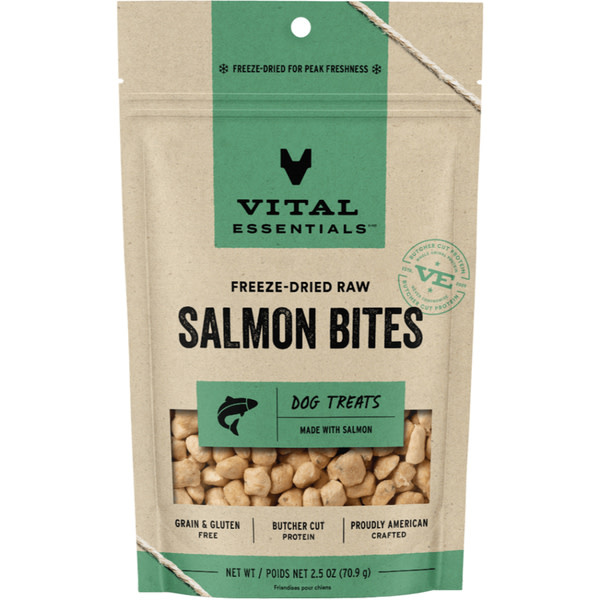 Vital Essentials FD Salmon Bites 2.5oz