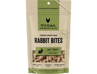 Vital Essentials FD Rabbit Bites 2oz