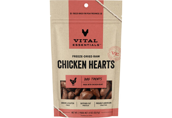 Vital Essentials FD Chicken Hearts 1.9oz