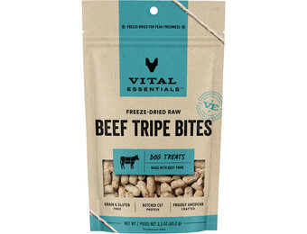 Vital Essentials FD Beef Tripe Bites 2.3oz
