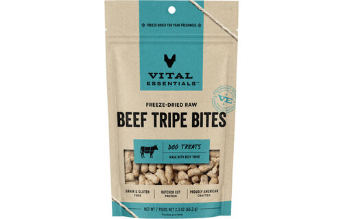 Vital Essentials FD Beef Tripe Bites 2.3oz