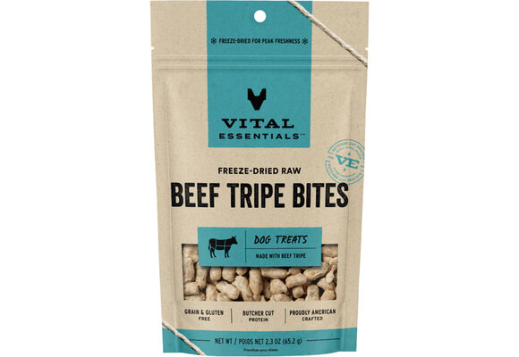 Vital Essentials FD Beef Tripe Bites 2.3oz