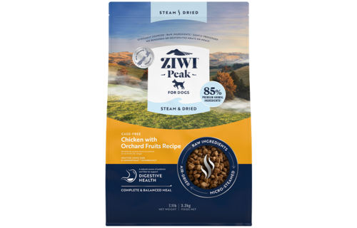 ZIWI Peak Dog Steam-Dried Chicken w/Orchard Fruits 3.2 kg