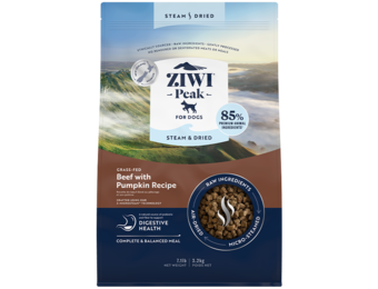 ZIWI Peak Dog Steam-Dried Beef w/Pumpkin 3.2 kg