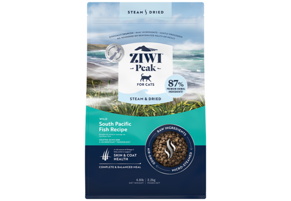 ZIWI Peak Cat Steam-Dried South Pacific Fish 2.2 kg