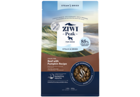 ZIWI Peak Dog Steam-Dried Beef w/Pumpkin 800g