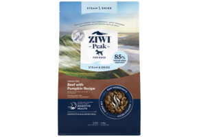 ZIWI Peak Dog Steam-Dried Beef w/Pumpkin 1.5kg