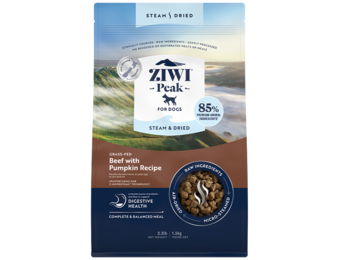 ZIWI Peak Dog Steam-Dried Beef w/Pumpkin 1.5kg