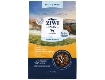 ZIWI Peak Dog Steam-Dried Chicken w/Orchard Fruits 1.5kg