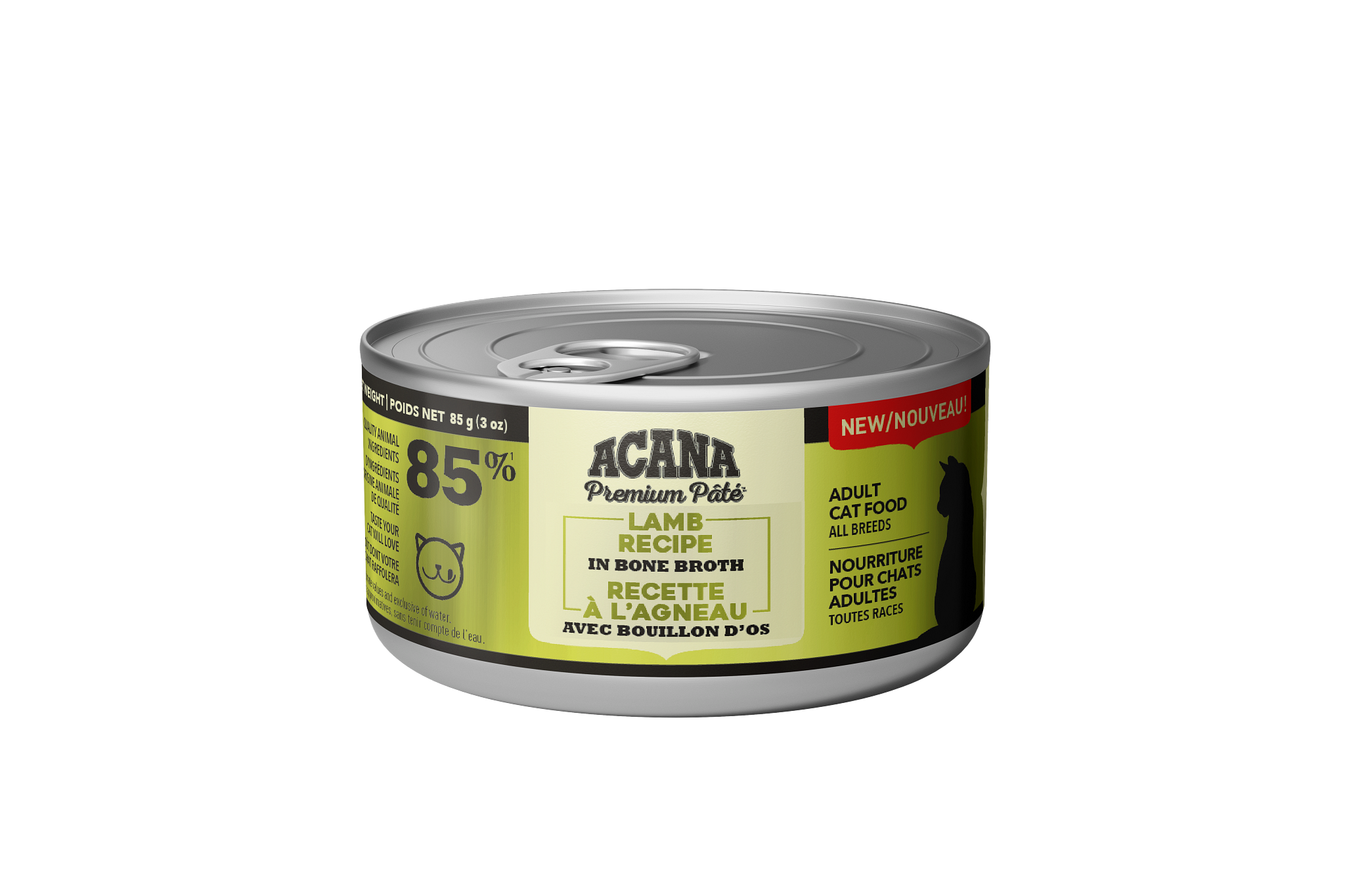 Acana Cat Lamb Recipe in Bone Broth 85g